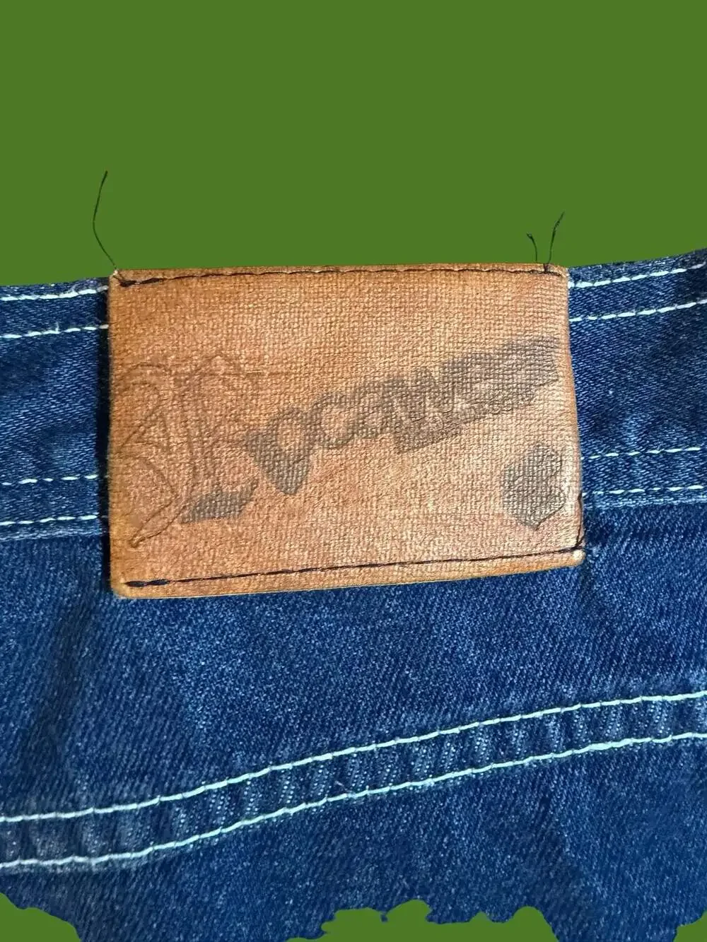 Vintage Rocawear Baggy Denim Carpenter Shorts Y2K Hip Hop Jorts Size 42